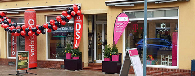 Mobilfunk Shop Grabow - Außenansicht